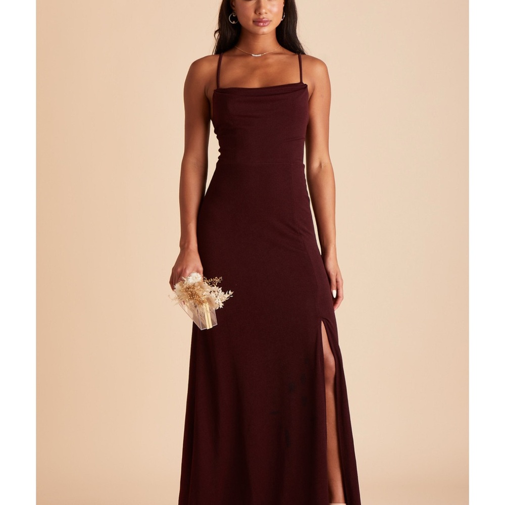 Birdy Grey Crepe Cabernet Dress